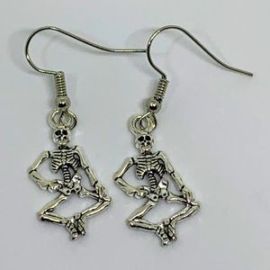 Skeleton Alloy Earrings